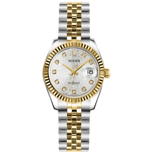 Rolex Lady-Datejust 26 Oystersteel Women's Watch 179173-SLVJDJ Rolex Lady-Datejust 26 Oystersteel Women's Watch 179173-SLVJDJ